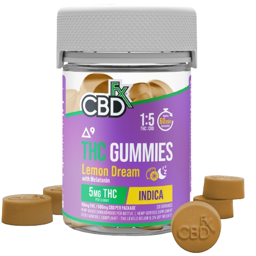 Delta-9 THC Gummies + CBD: Lemon Dream