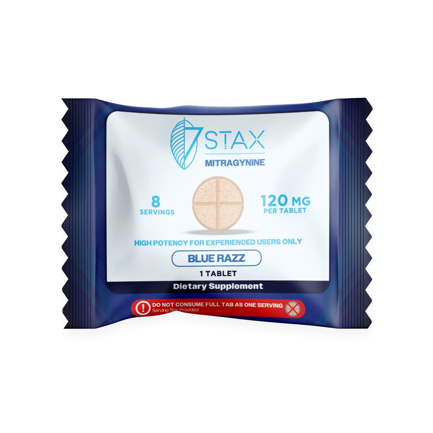 7 Stax Nano Tech 120mg Kratom Extract Single Tablet