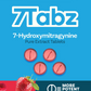 7 Tabz 7-Hydroxymitragynine 15mg 4ct Tablets