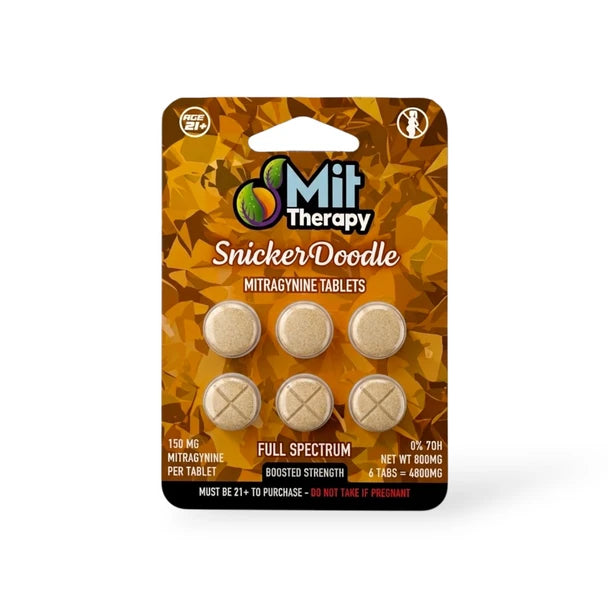 Mit Therapy 150mg 6ct (900mg) Kratom Extract Tablets