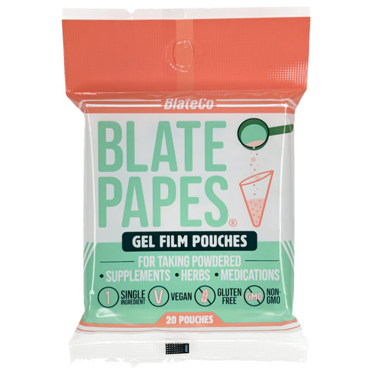 Blate Papes GEL FILM POUCHES, 20 COUNT