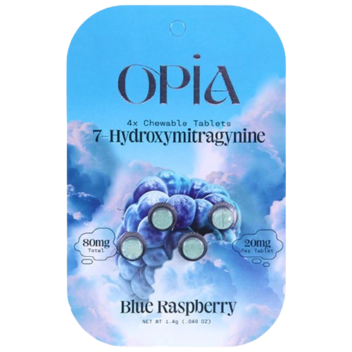 Opia 20mg 4ct 7-Hydroxymitragynine Tablets