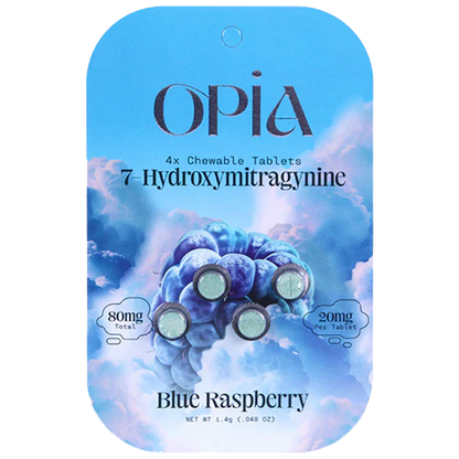 Opia 20mg 4ct 7-Hydroxymitragynine Tablets