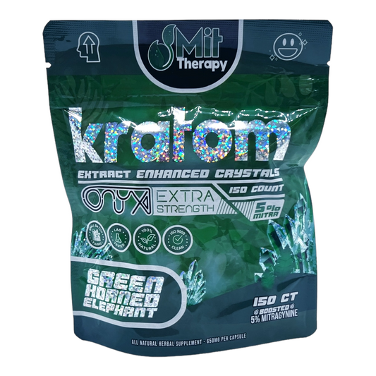 Mit Therapy Onyx 150ct Kratom Extract Capsules