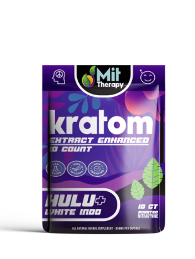Mit Therapy Extract Enhanced Kratom 10ct Capsules