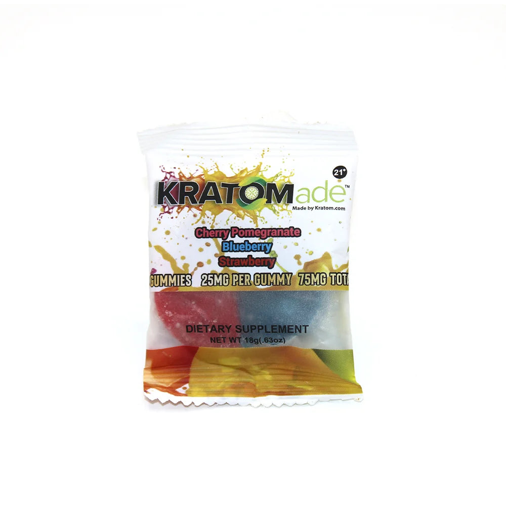 KRATOMade Kratom Extract Gummies 3ct-25mg (75mg)