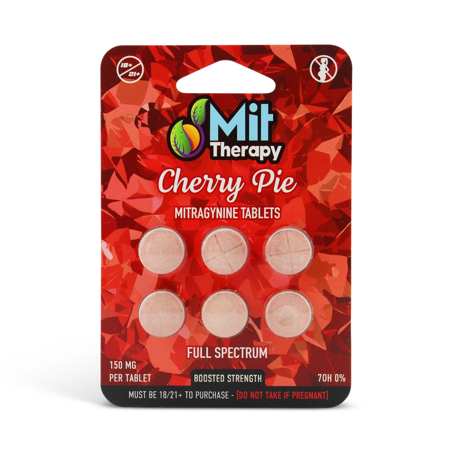 Mit Therapy 150mg 6ct (900mg) Kratom Extract Tablets