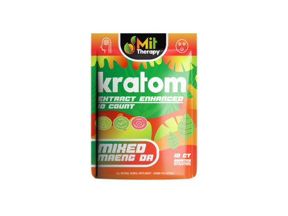 Mit Therapy Extract Enhanced Kratom 10ct Capsules