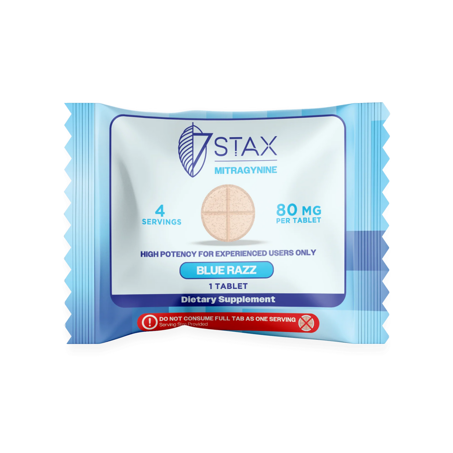 7 Stax Nano Tech 80mg Kratom Extract Single Tablet
