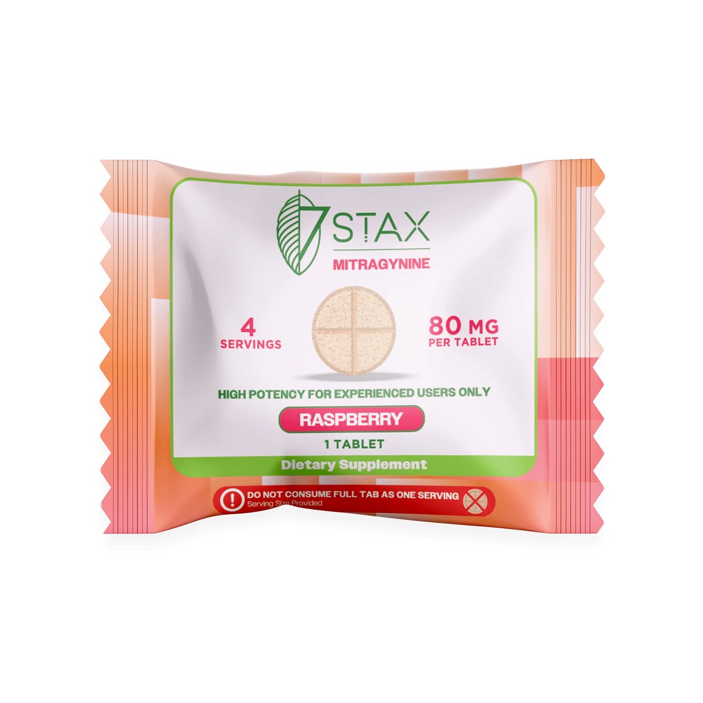 7 Stax Nano Tech 80mg Kratom Extract Single Tablet