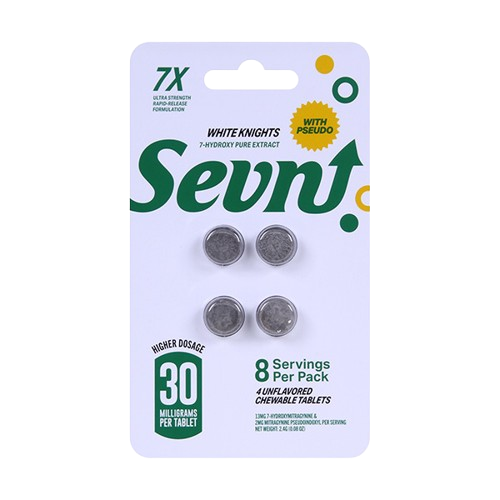 Sevn 7-hydroxymitragynine 30mg 4ct Tablets