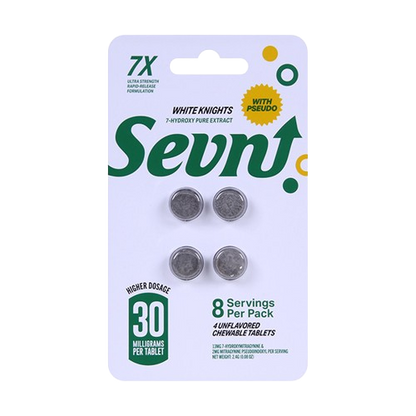 Sevn 7-hydroxymitragynine 30mg 4ct Tablets